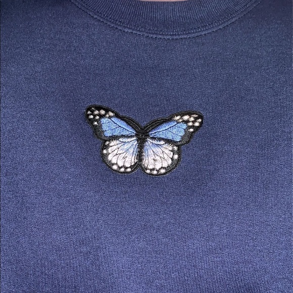 custom🦋butterfly crewneck - Picture 3 of 5